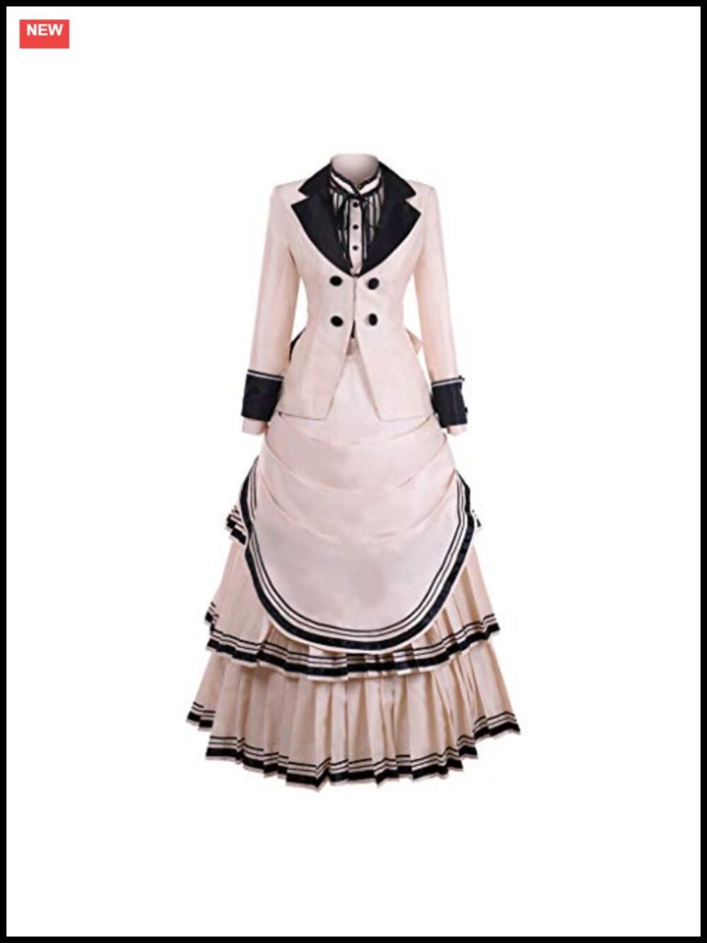 Victorian Edwardian Bustle Gothic Renaissance Ball Gown Civil War Costume